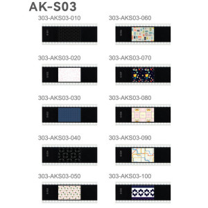 Набор слайдов 10шт для AK-R21 Godox AK-S03